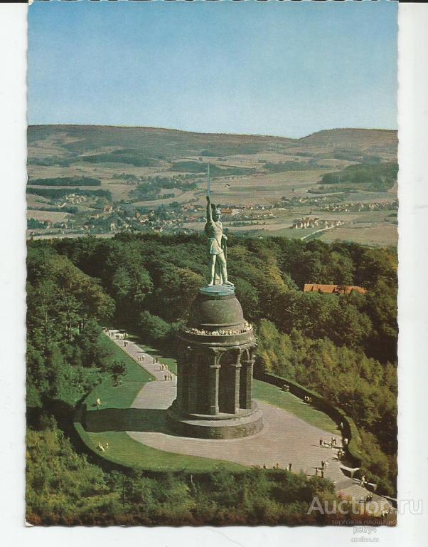 828.Германия. Памятник в Тевтобургском лесу