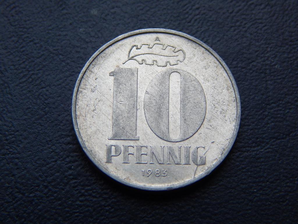 10 пфеннигов 1983 года "А" ГДР АБ73