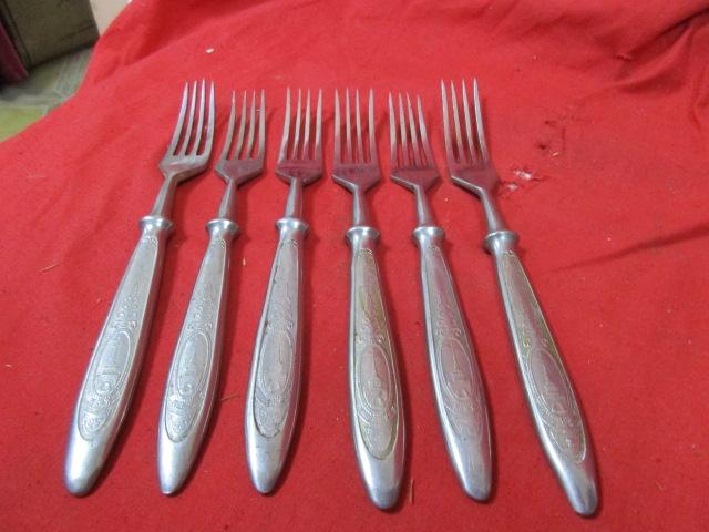 ВИЛКИ. НАБОР СССР. 6 ШТУК