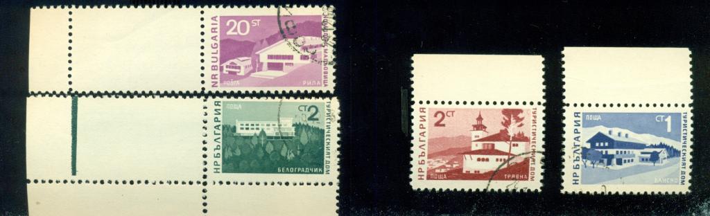 Болгария 1966 СТАНДАРТ Туризм Архитектура 4м серия Ми 1671-1674