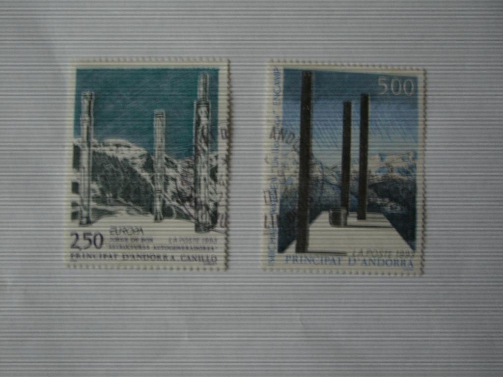 Андорра фр 1993 Европа Искусство