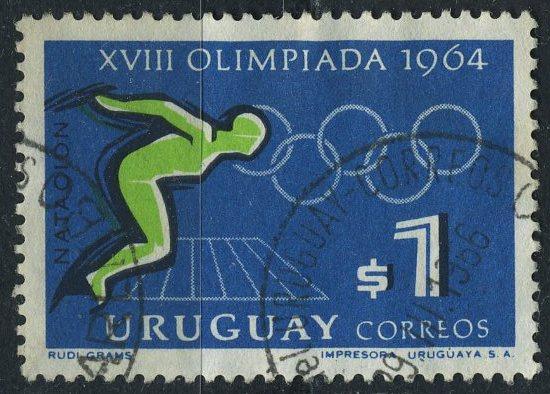 Уругвай. ЛОИ  плавание  .