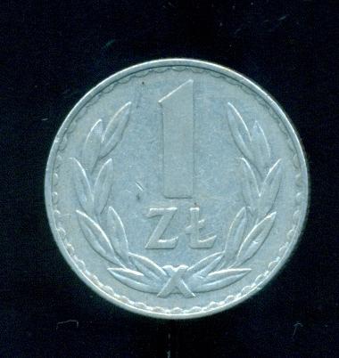 Польша 1 Злотый 1977