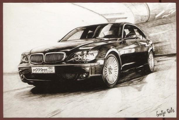 открытка) BMW 7er (E65/E66) (2000-е гг.) - покупайте на Auction.ru по выгодной ц
