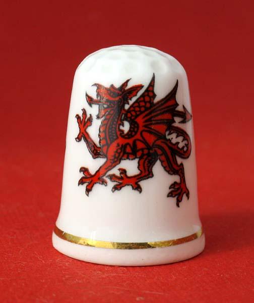 НФ-219. Коллекционный наперсток "Дракон" - символ Уэльса