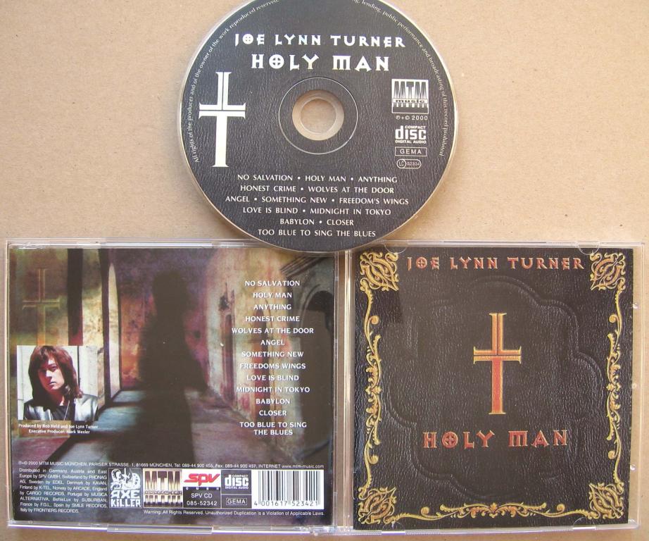 JOE LYNN TURNER Holy Man 2000 Reissue