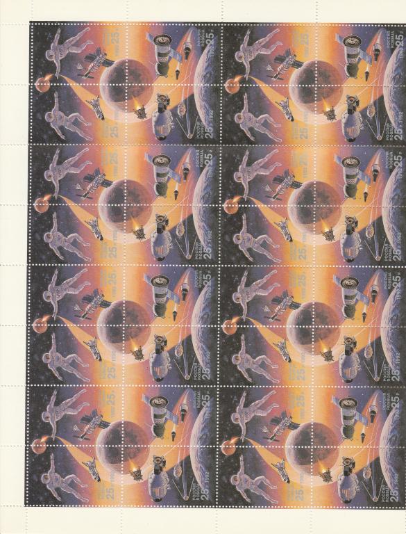 Россия 1992 год. Номер по кат. Загорского Л 22/25. Состояние MNH.