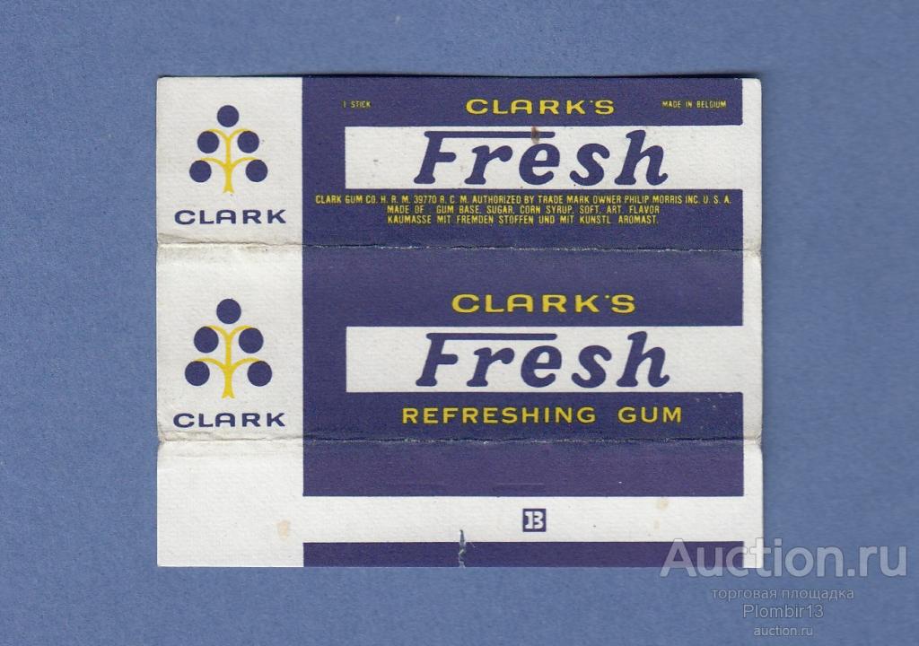 Обертка Бельгия Clarks Fresh