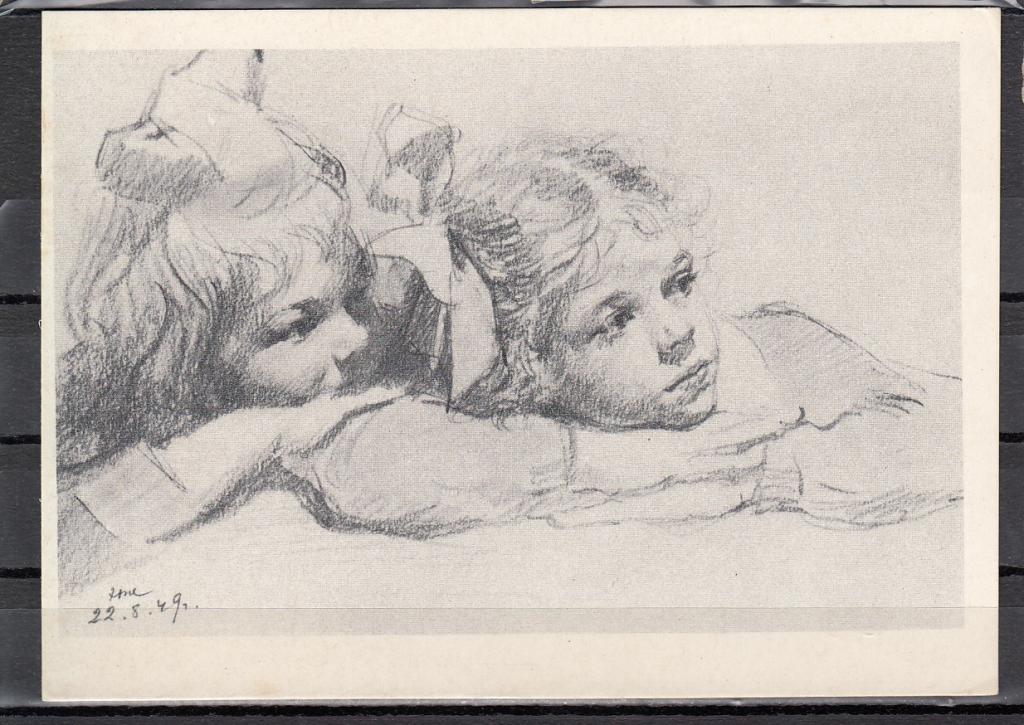 ДЕТИ Сказки Пушкина х.Жуков 1960 ЧИСТАЯ