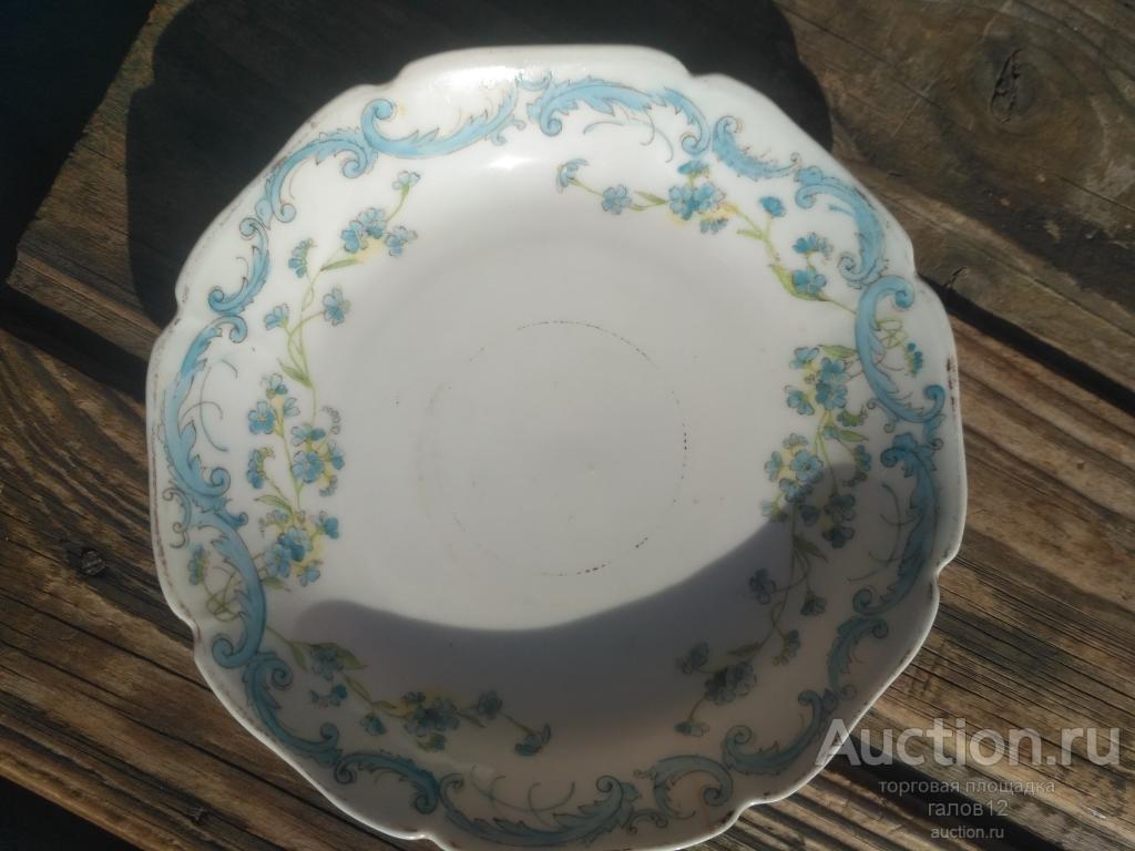 Блюдце чайное, Гарднер.