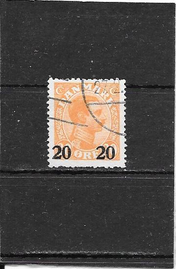 +  Дания 1926  Стандарт  Христиан X  надпечатка