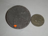 Знак-значок, съезд,день 1937 год, 3 рейх, третий рейх, Германия, клеймо (оригинал) за рубль, с рубля