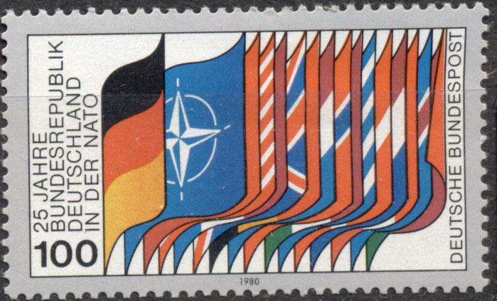 ФРГ 1980 г. 25 лет в НАТО  чистая **