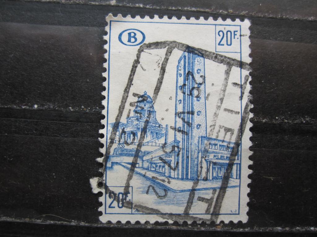 Бельгия серия "Железная дорога-Север-Юг", Южный Железнодорожный Вокзал Брюсселя