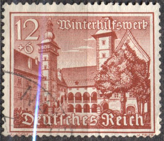 Германия 1939 г. марка № 735 гашеная  КЦ 1 ЕВРО (Михель 2010)