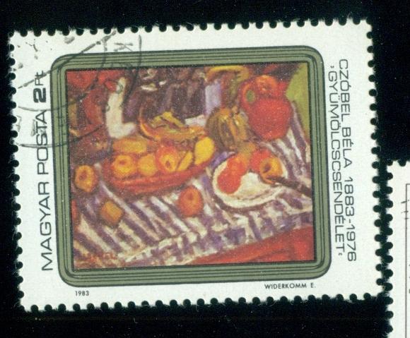 Венгрия 1983 Искусство Живопись Бела Кзобель