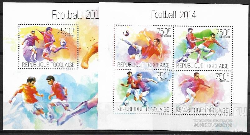 Того. Чемпионат Мира по футболу в Бразилии 2014 года. 2 блока