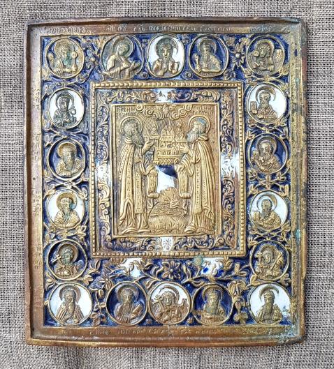 ПРЕПОДОБНЫЕ ЗОСИМА И САВВАТИЙ СОЛОВЕЦКИЕ   R7