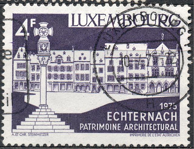 Люксембург 1975 г.. Архитектура гашеная