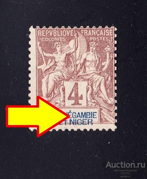 колония SENEGAMBIE 1903 4(c)(*)