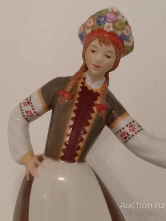 Goebel World Girl Наташа Россия Модель 16-241, Подпись Руис