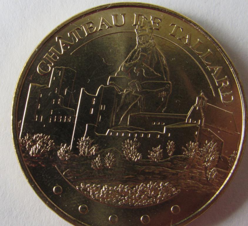 Франция 2018 жетон медаль  2010Прованс Систерон цитадельD34мм ж/м ПМД