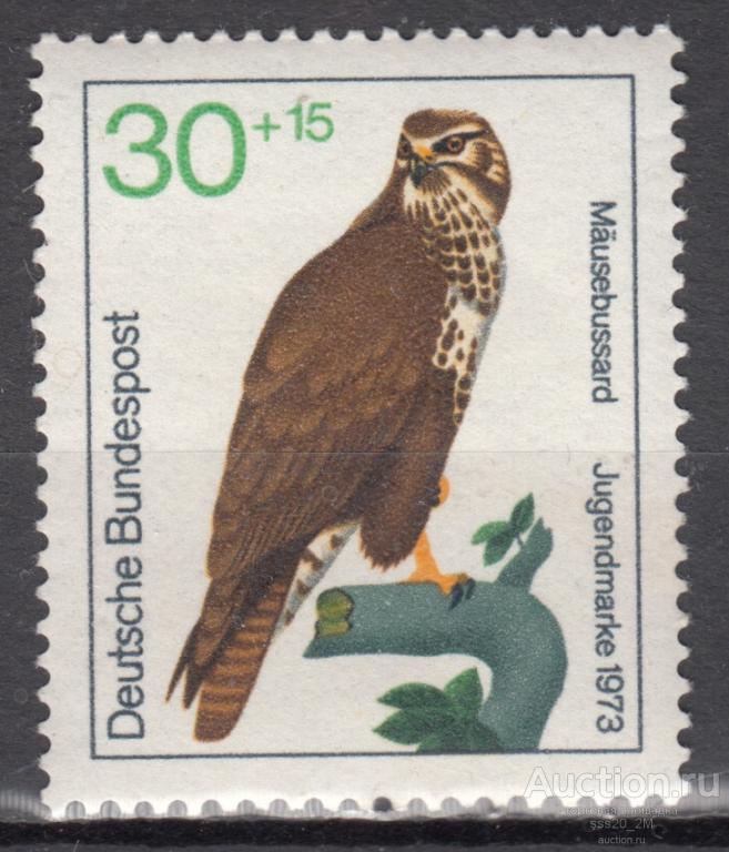 ФРГ 1973 канюк Mi755 MLH