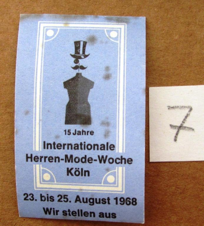 Выставка моды Кельн 1968