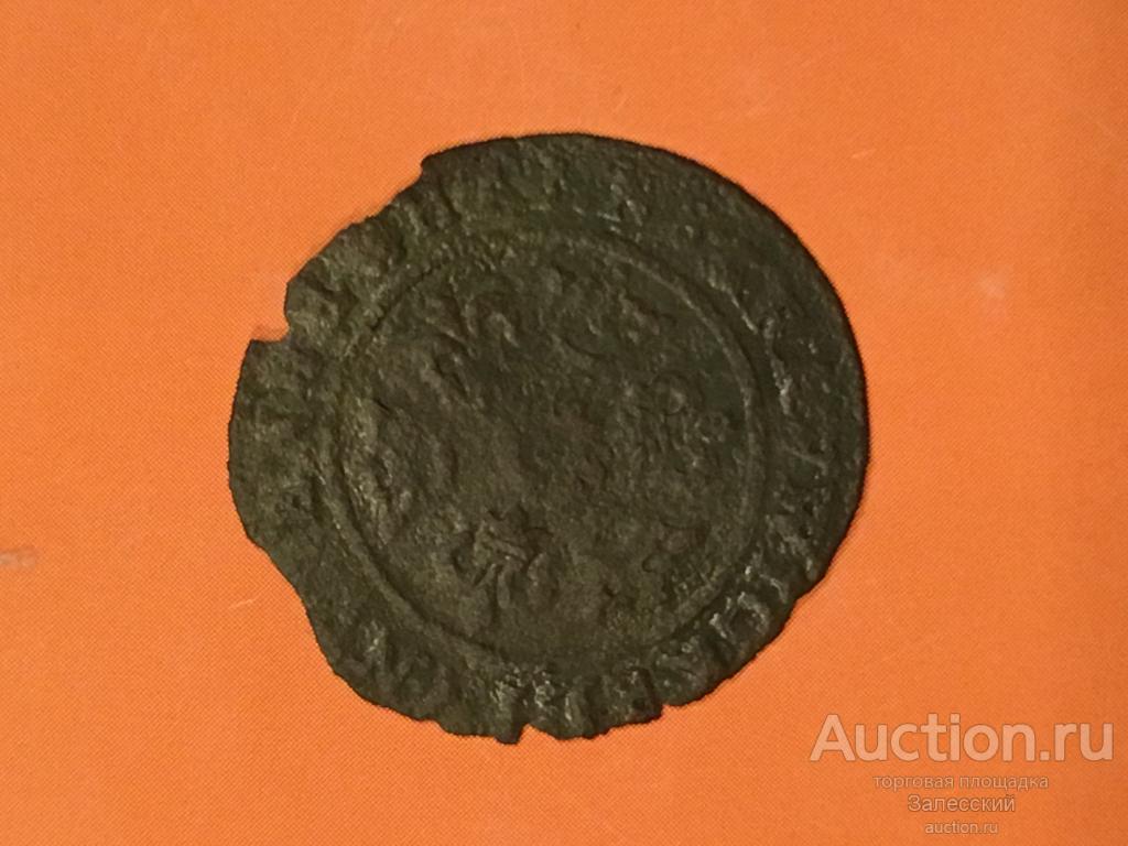 Средневековый  счетный жетон Нюрнберг ГЕРМАНИЯ (Hans Krauwinckel) 1586-1635гг. 21 мм