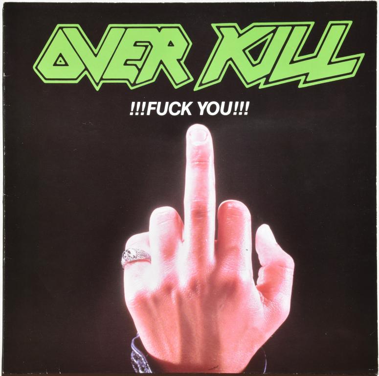 Overkill "Fuck You!!!" 1987 Lp