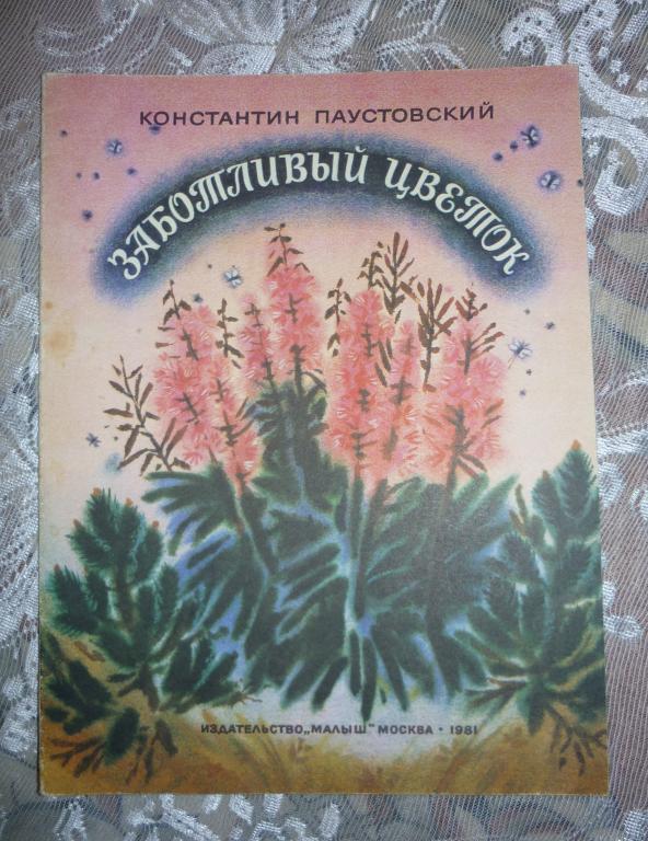 План рассказа паустовского заботливый цветок