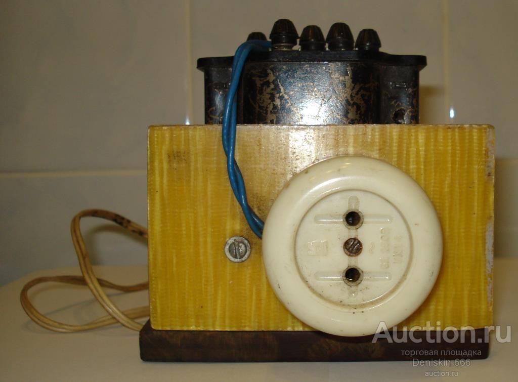 Трансформатор ТП-50. 1950-е годы. СССР (рабочий!!!)