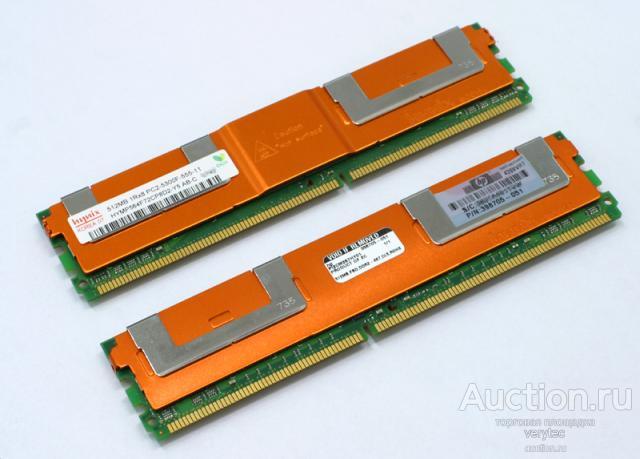 Оперативная память HP 398705-051 512mb FB DIMM PC2-5300