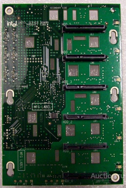 Intel FXX6DRV3GBRD 6xSAS/SATA Drive Backplane