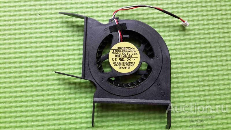 Система охлаждения Dell DFS531005MC0T Latitude E6410 E6510 LapTop CPU Cooling Fan