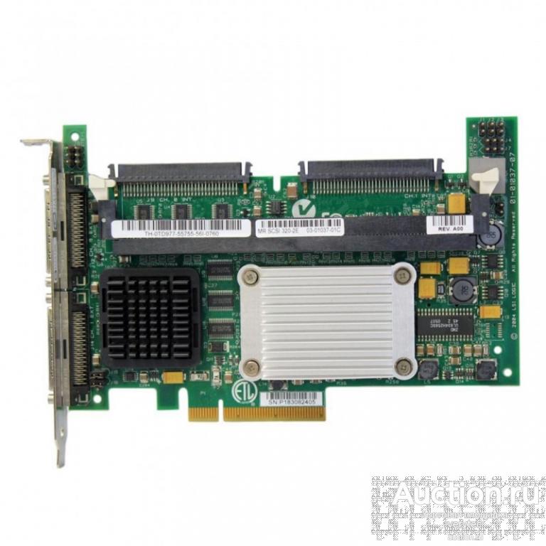 Контроллер LSi Logic X6847 LSI Logic MegaRAID SCSI LSI53C1030/Intel Xscale IOP332 500Mhz 0(256)Mb I