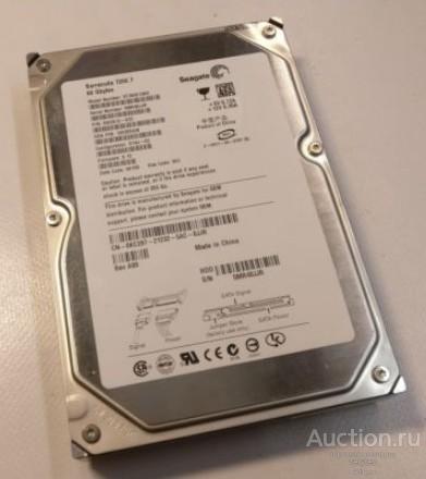 Жесткий диск Seagate ST380013AS Cheetah 80Gb 7200 rpm SATAII 3.5&quot; HDD