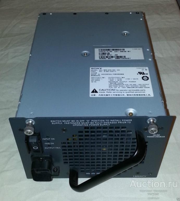 Блок питания Cisco 341-0038-01 Power Supply 1300W