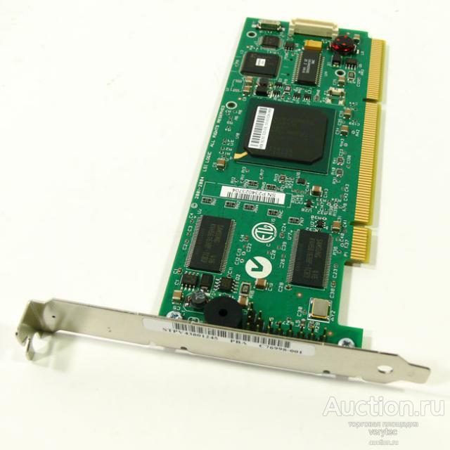 Контроллер Intel 320-0X Zero Channel SCSI Raid Controller PCI-X Card