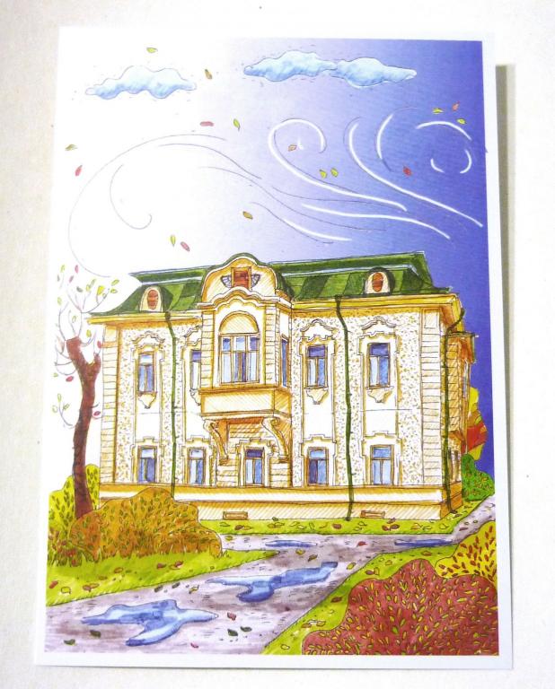Архангельск рисунок карандашом