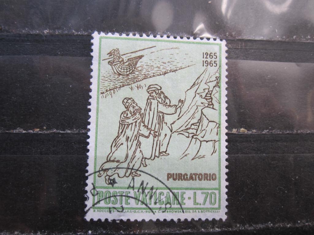Ватикан серия "700 лет со дня рождения  Данте Алигьери", «Божественная комедия. Чистилище»