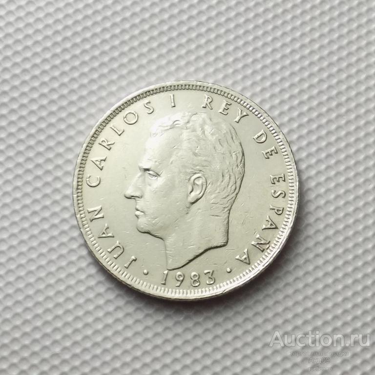 Испания 25 песет 1983 года (3768а)