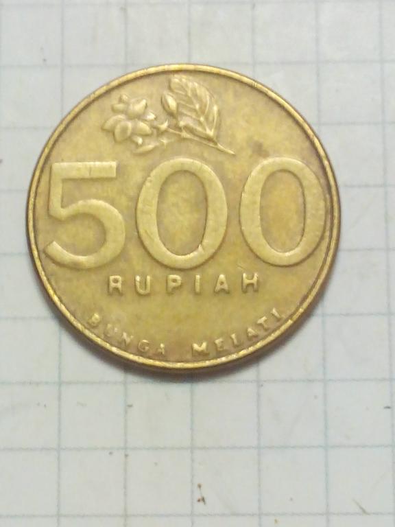 500 рупий Индонезия 1997 год