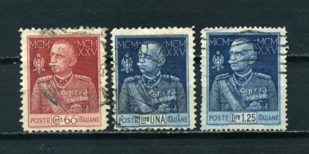 Италия. Стандарт. Король Виктор Эммануил. Полная серия. 1925