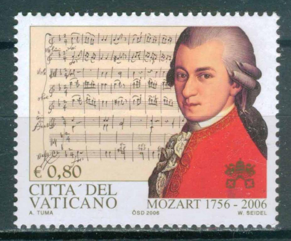 Ватикан, 2006, Музыка, Моцарт