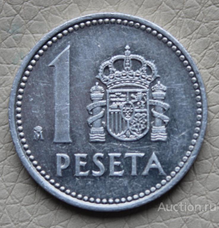 Испания 1 песета .1985 г .