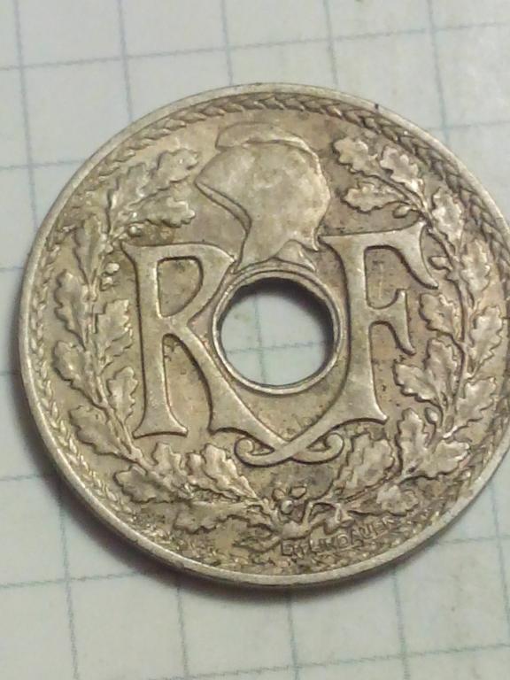25 сантимов Франция 1929 г.