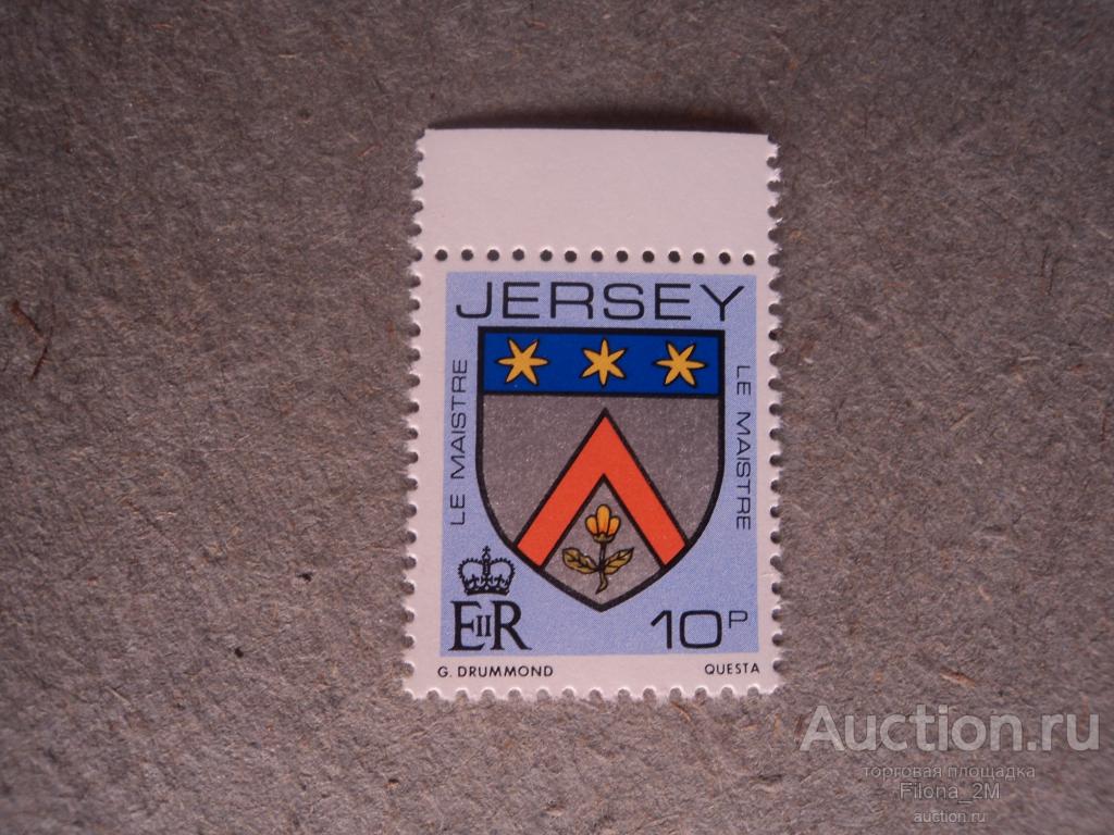 Марки.Джерси.1981 г.Фамильные гербы.Mi#252 А.MNH**.
