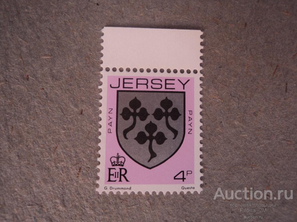 Марки.Джерси.1986 г.Фамильные гербы.Mi#246 С.MNH**.