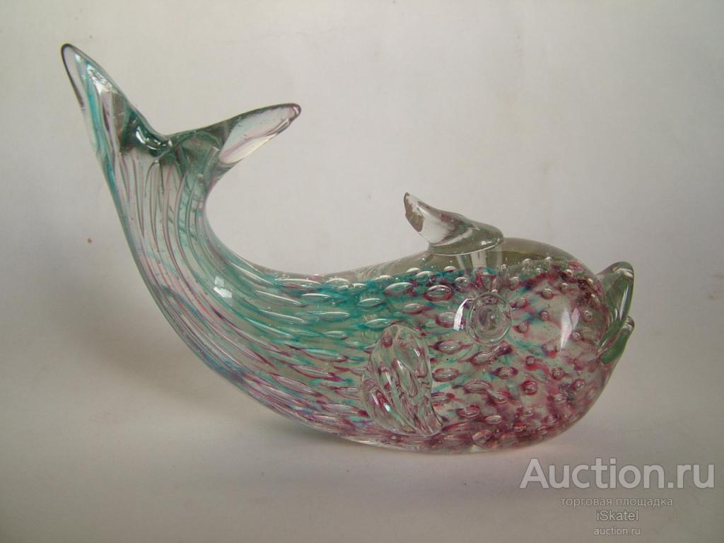 Дельфин. Мурано MURANO glass. 1950-60-е гг.